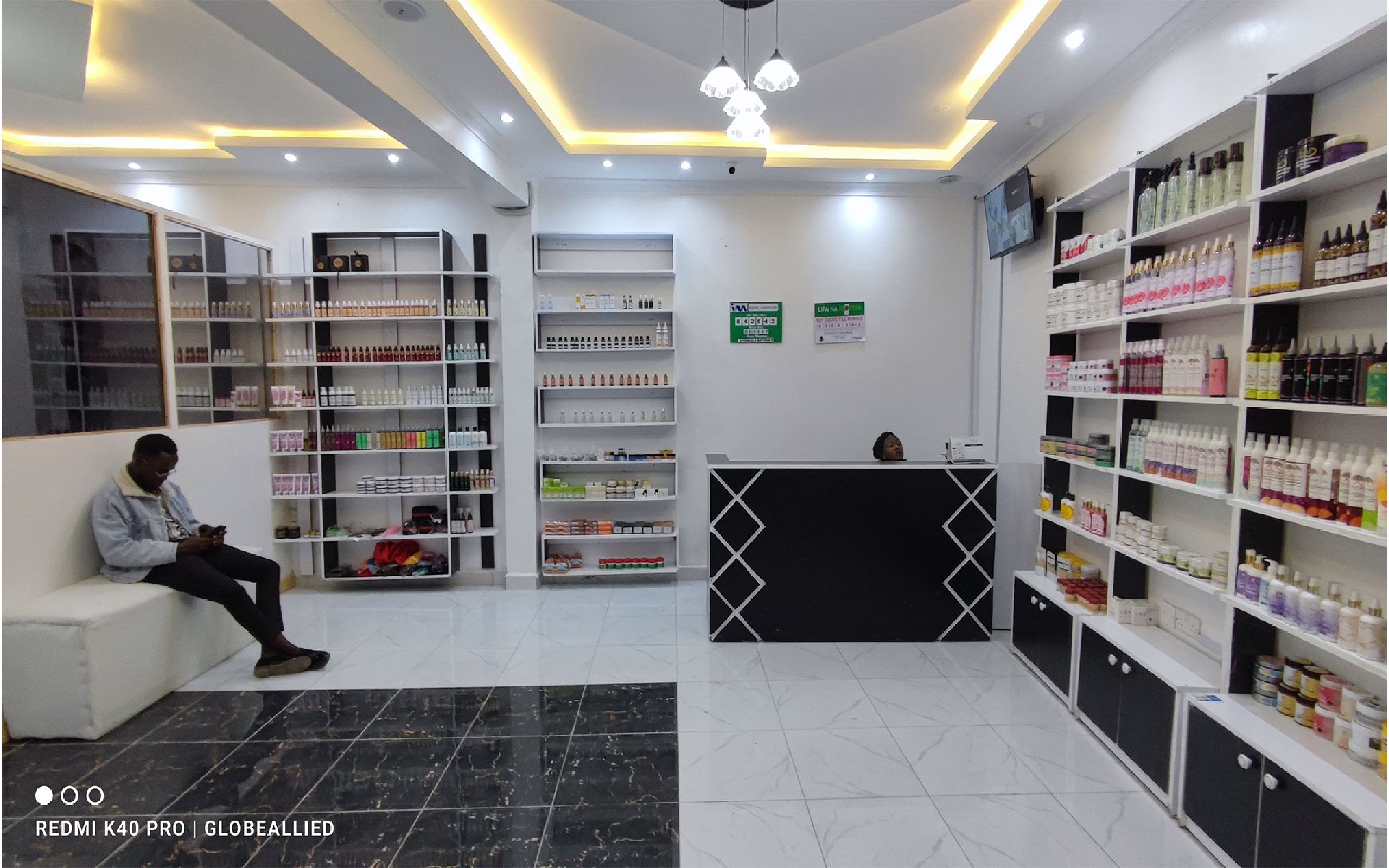 Beauty Products Shop Interior