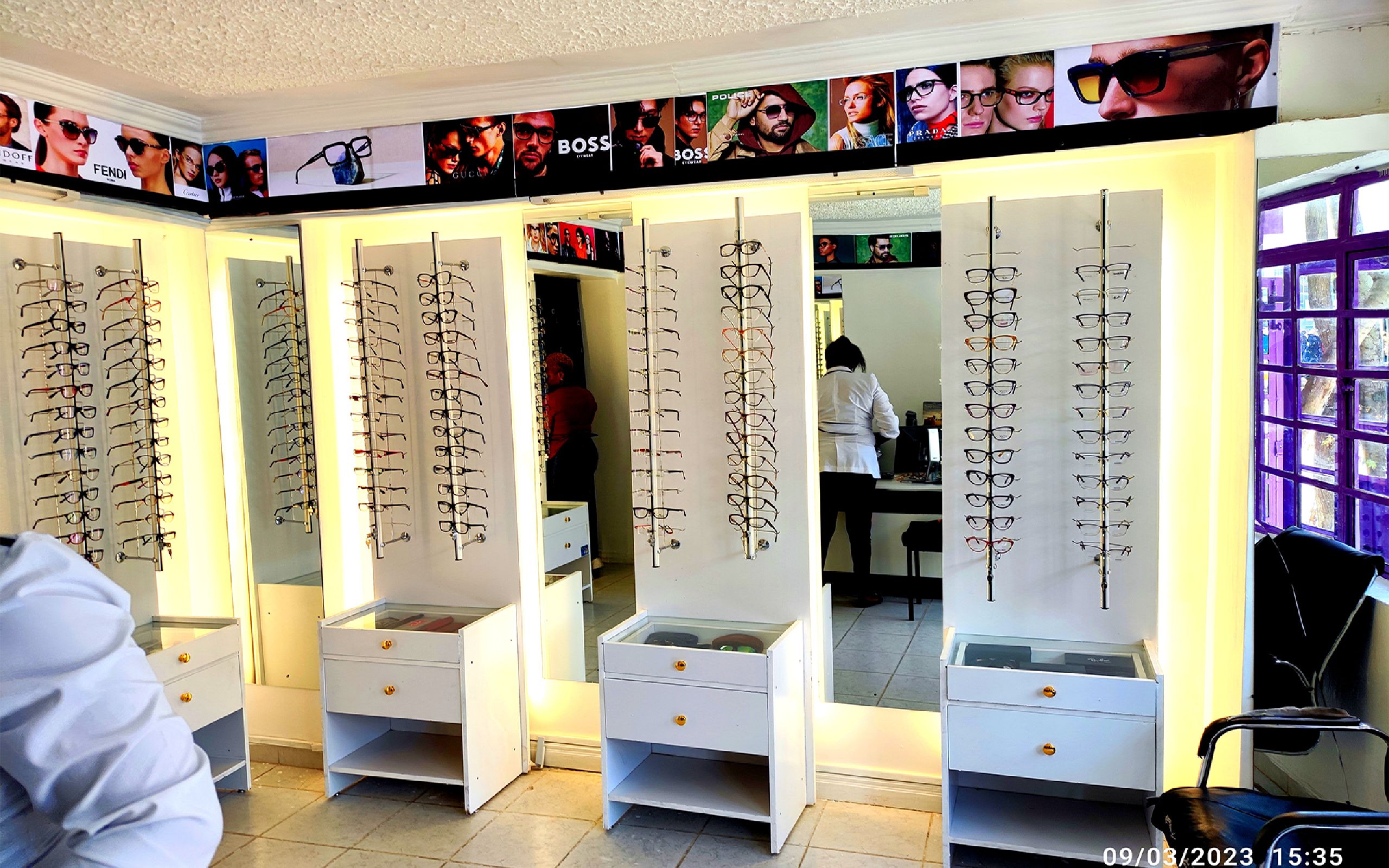 Eyewear Retail Shop Interior